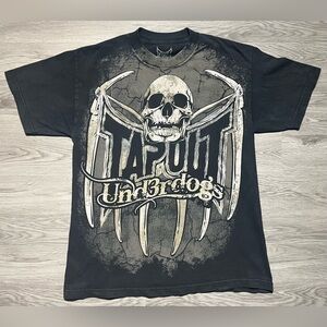 Y2K Tapout Underdogs vintage, double-sided graphic T-shirt, men’s medium